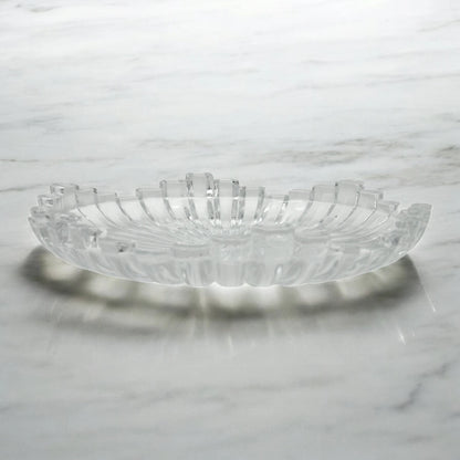 Isfahan 881 Berlin Tempered Glass Plate, 1 Piece - Elegant, Durable & Minimalist Glassware for Everyday Dining & Special Occasions - Damoo