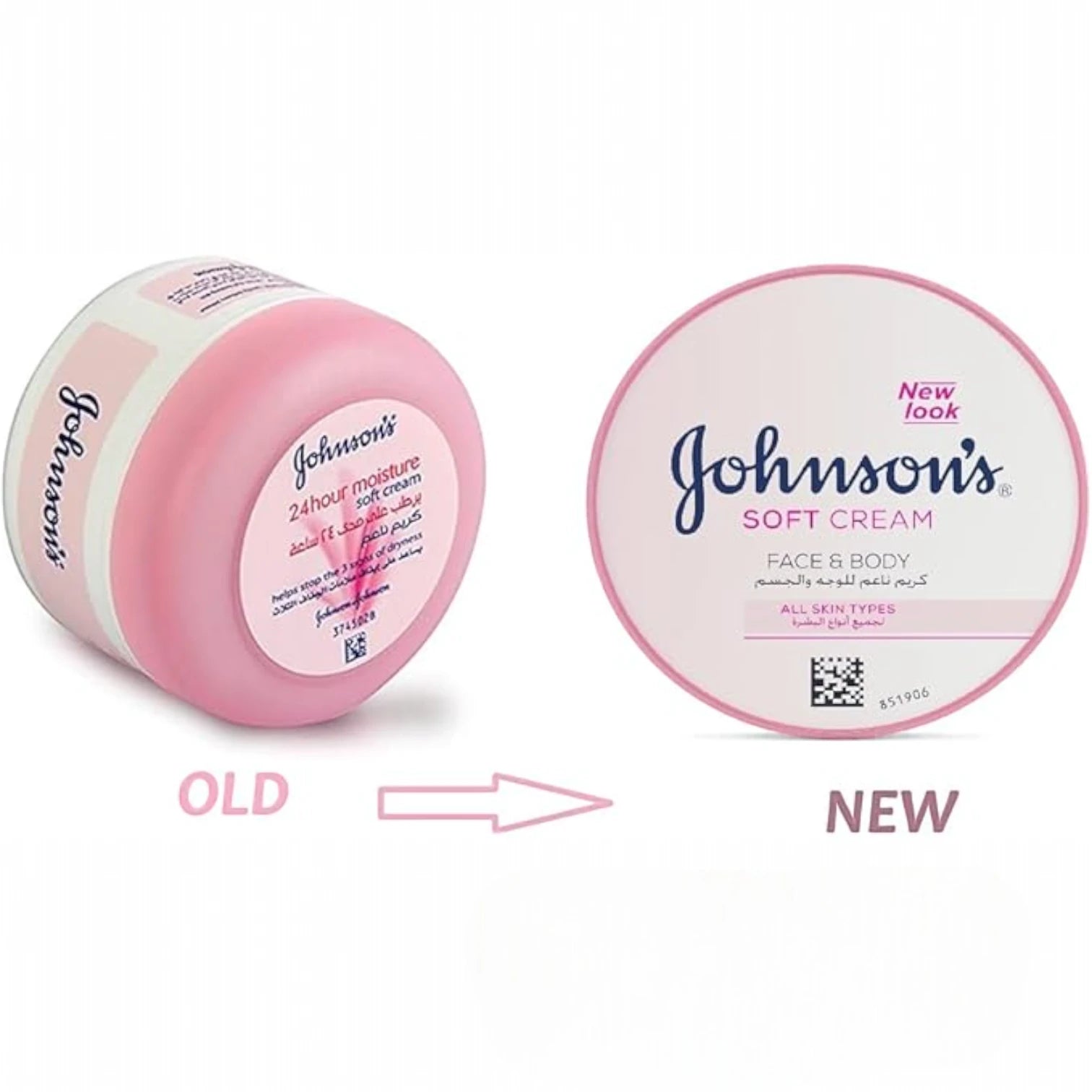 Johnson’s 24 Hour Moisture Soft Cream with Shea Butter + Ayur Soap | Deep Hydration for Dry Skin | 200ml - Damoo