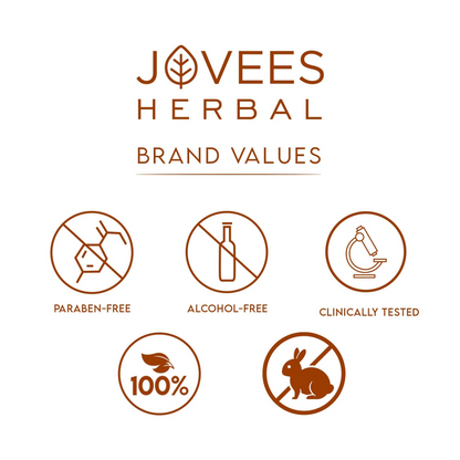 Jovees Herbal Sun Block SPF 45 – 100g | Broad Spectrum UVA/UVB & Blue Light Protection | Hydrating Sunscreen for Dry Skin | Lightweight, Non-Greasy Formula for Men & Women - Damoo