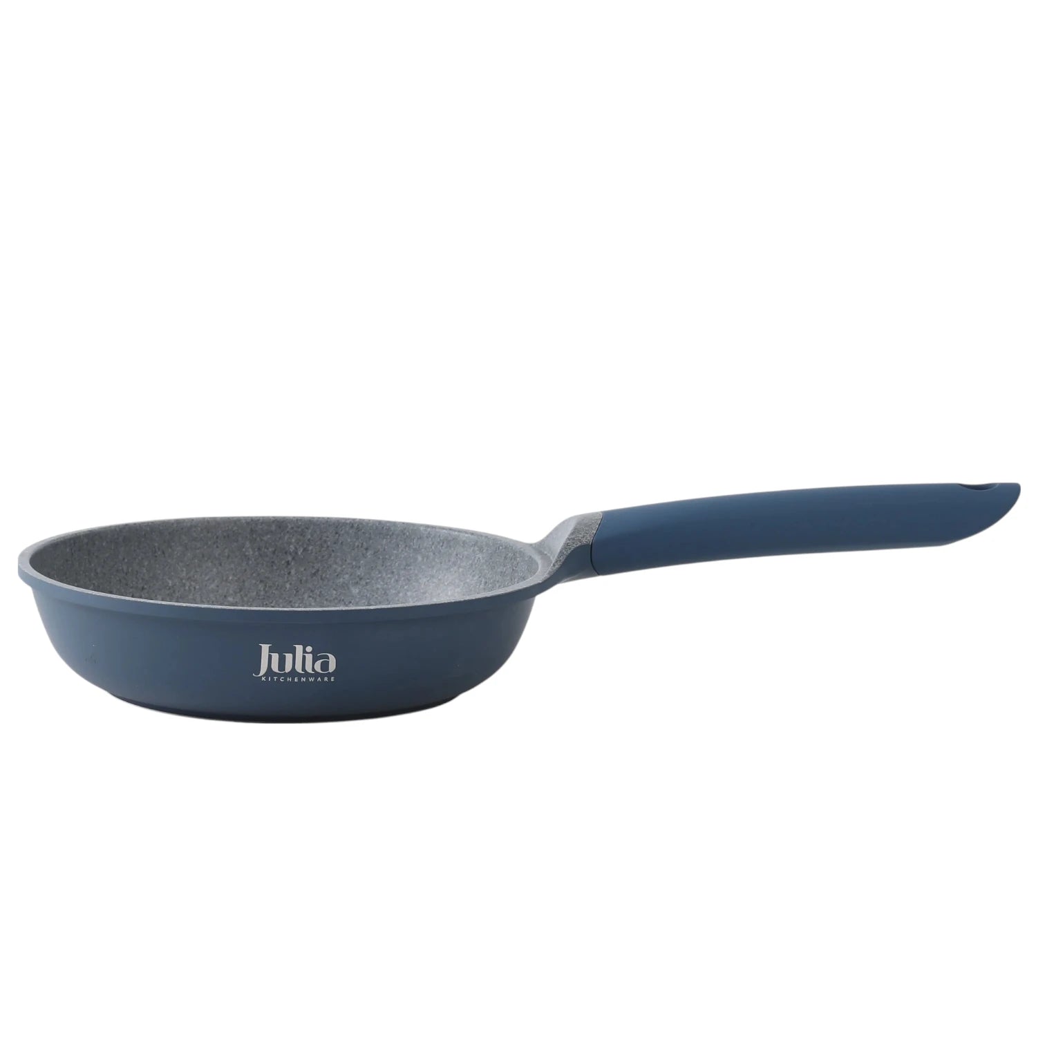 JULIA Elite-Uni Frypan Without Lid – Multi Layer Granite Ultra Non-Stick Coating, Induction Base, Heat-Resistant Bakelite Handle, PTFE & PFOA-Free, Die-Cast Aluminum, Suitable for All Cooktops - Damoo