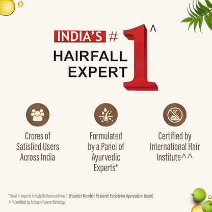 KESH KING Ayurvedic Anti Hairfall Hair Oil – 300ml | Herbal Hair Growth & Fall Control Treatment | Paraben-Free | For All Hair Types - Damoo