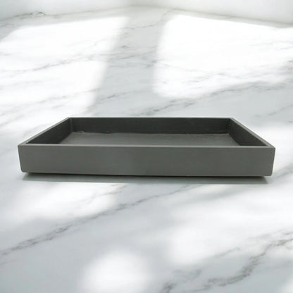 Leather Decorative Serving Tray – Multi-Use Organizer for Food, Perfume, Jewelry & Home Décor - Modern Farmhouse Style - Damoo