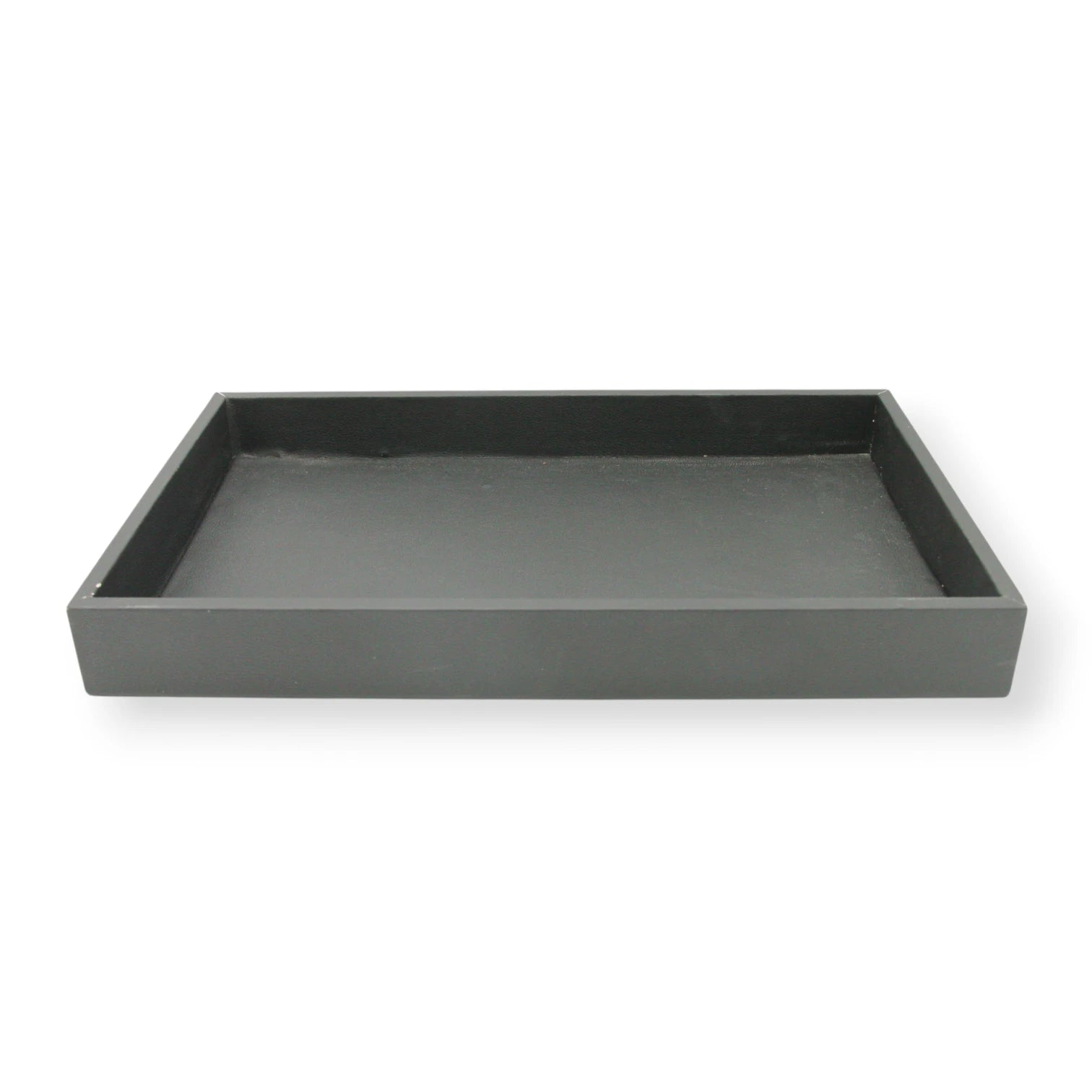 Leather Decorative Serving Tray – Multi-Use Organizer for Food, Perfume, Jewelry & Home Décor - Modern Farmhouse Style - Damoo