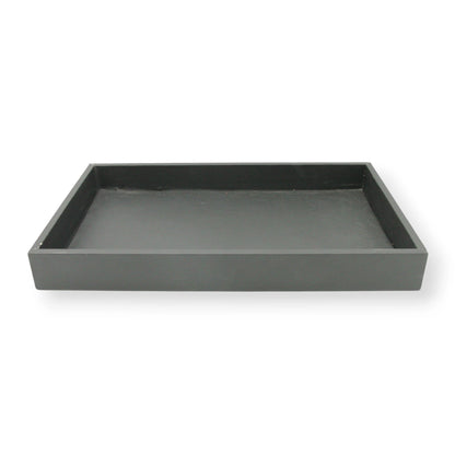 Leather Decorative Serving Tray – Multi-Use Organizer for Food, Perfume, Jewelry & Home Décor - Modern Farmhouse Style - Damoo