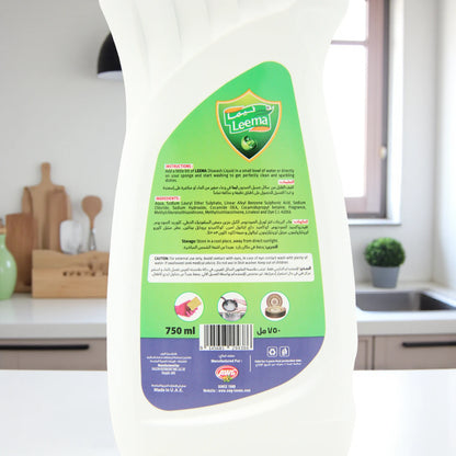 Leema Ferry Dishwashing Liquid – Apple Scent (2-Pack) | Super Wash Formula, Luxurious Clean, Sparkling Finish - Damoo