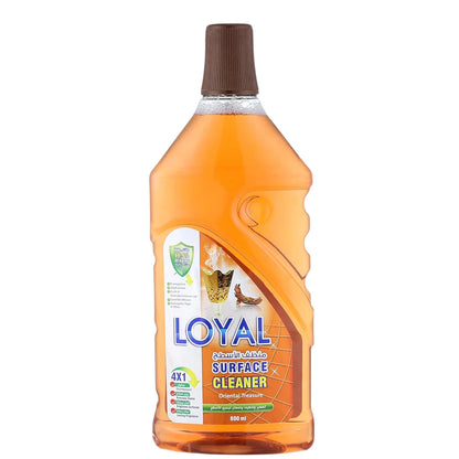 Loyal All-Purpose Surface Cleaner with Oud Scent – 800ml | 4-in-1 Formula | Kills 99.99% of Germs, Corona Virus & H1N1 | Antiseptic + Stain Remover + Surface Brightener - Damoo