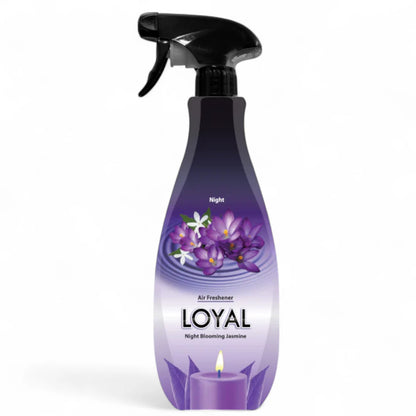 Loyal Concentrated Air Freshener – Night Blooming Jasmine – 450ml | Calming Scent for Mindful Evenings at Home or Car - Damoo