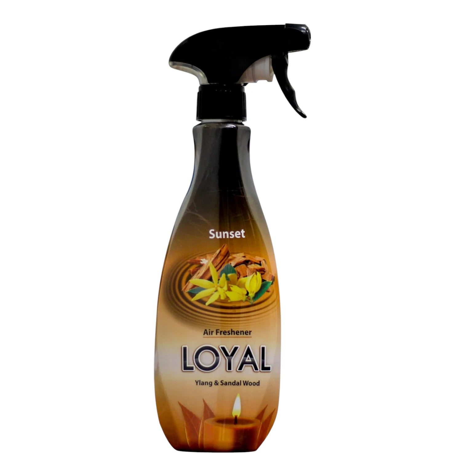 Loyal Concentrated Air Freshener – Sunset Scent – Twin Pack (2 x 450ML) – Aromatherapy-Based Formula – Long-Lasting Fragrance & Odor Elimination – Perfect for Evening Relaxation - Damoo