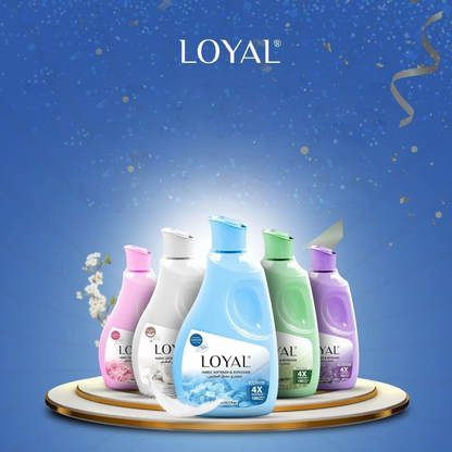 Loyal Fabric Softener & Freshener – Purple Passion Scent – 4X Freshness, Long-Lasting Fragrance Capsules, 3000ml (Up to 150 Loads) - Damoo