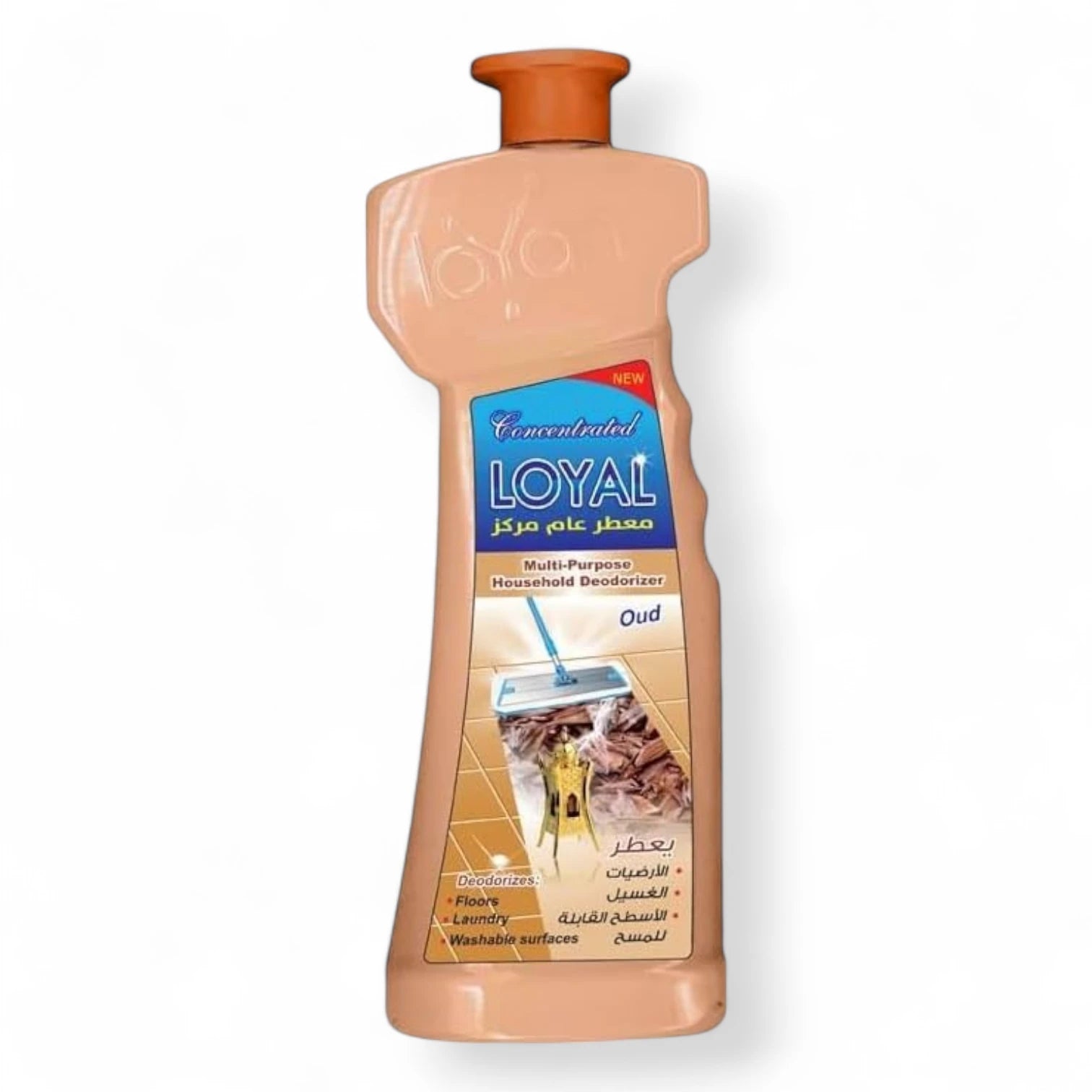 Loyal Multi-Purpose Deodorizer Gel – Oud, 2.1L | Luxurious Woody & Spiced Concentrated Gel for Floors, Laundry & Surfaces, Odor Eliminator - Damoo
