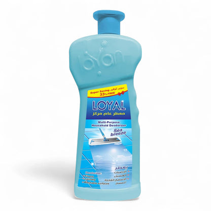 Loyal Multi-Purpose Deodorizer Gel – Sea Breeze, 2.1L | Concentrated Formula for Floors, Laundry & Surfaces, Long-Lasting Freshness - Damoo