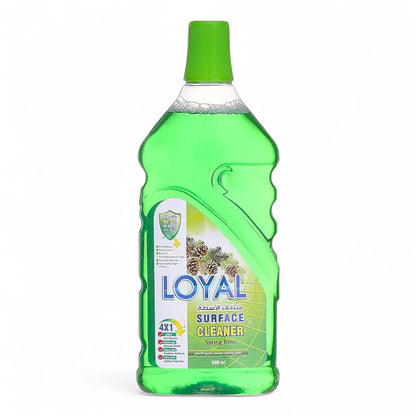 Loyal Surface Cleaner Spring Time – 800ml – Kills 99.9% of Germs, Disinfectant, Stain Remover, Surface Brightener with Long-Lasting Fresh Scent - Damoo