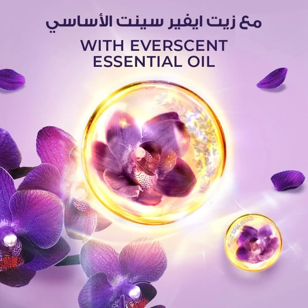 LUX Magical Orchid Perfumed Body Wash – 700ml | 24H Long-Lasting Fragrance with Everscent Essential Oils | Enchanting Orchid & Juniper Scent | Soft, Scented Skin for All-Day Freshness - Damoo
