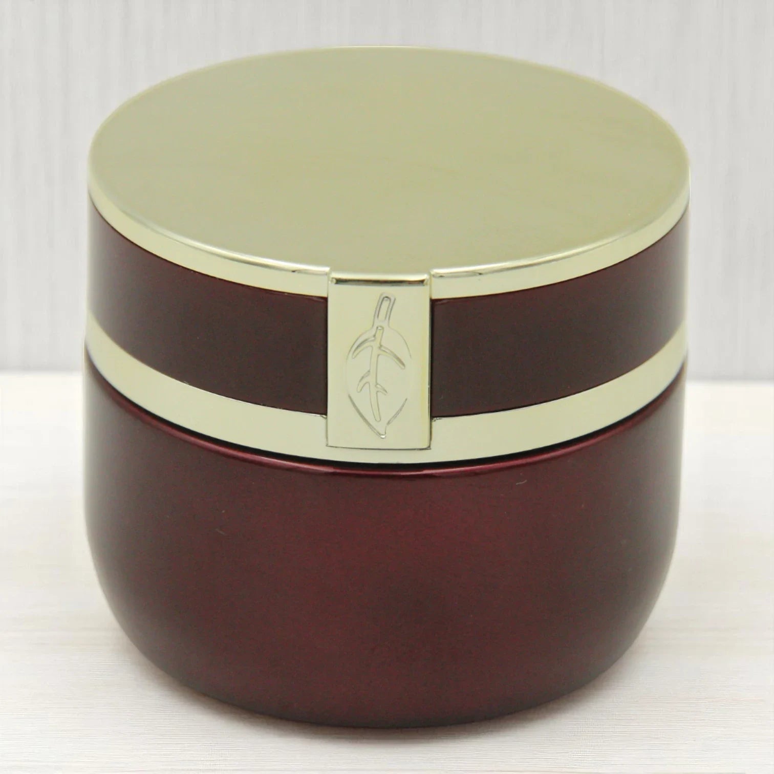 Luxurious Incense Jar with Gold Leaf Detailing 100 ML– Elegant Oud & Bakhoor Storage - Damoo