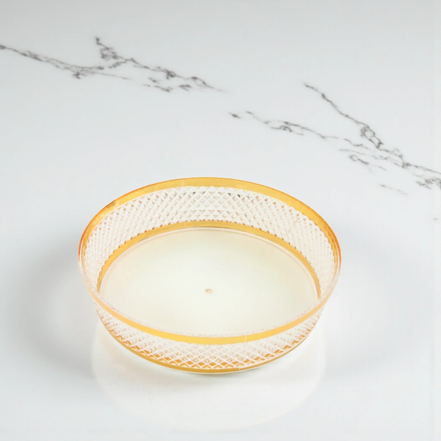 Luxury Clear Acrylic Candy Box with Gold Trim and Ornate Dome Lid – Elegant Decorative Serving Bowl for Sweets, Dates, Nuts & Chocolates – Ideal for Ramadan, Eid, Weddings & Home Décor - Damoo