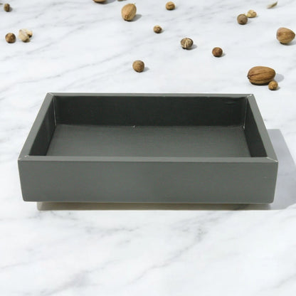 Luxury Leather Serving Tray – Organizer & Food Platter for Home, Office, Parties & Gifting - Damoo