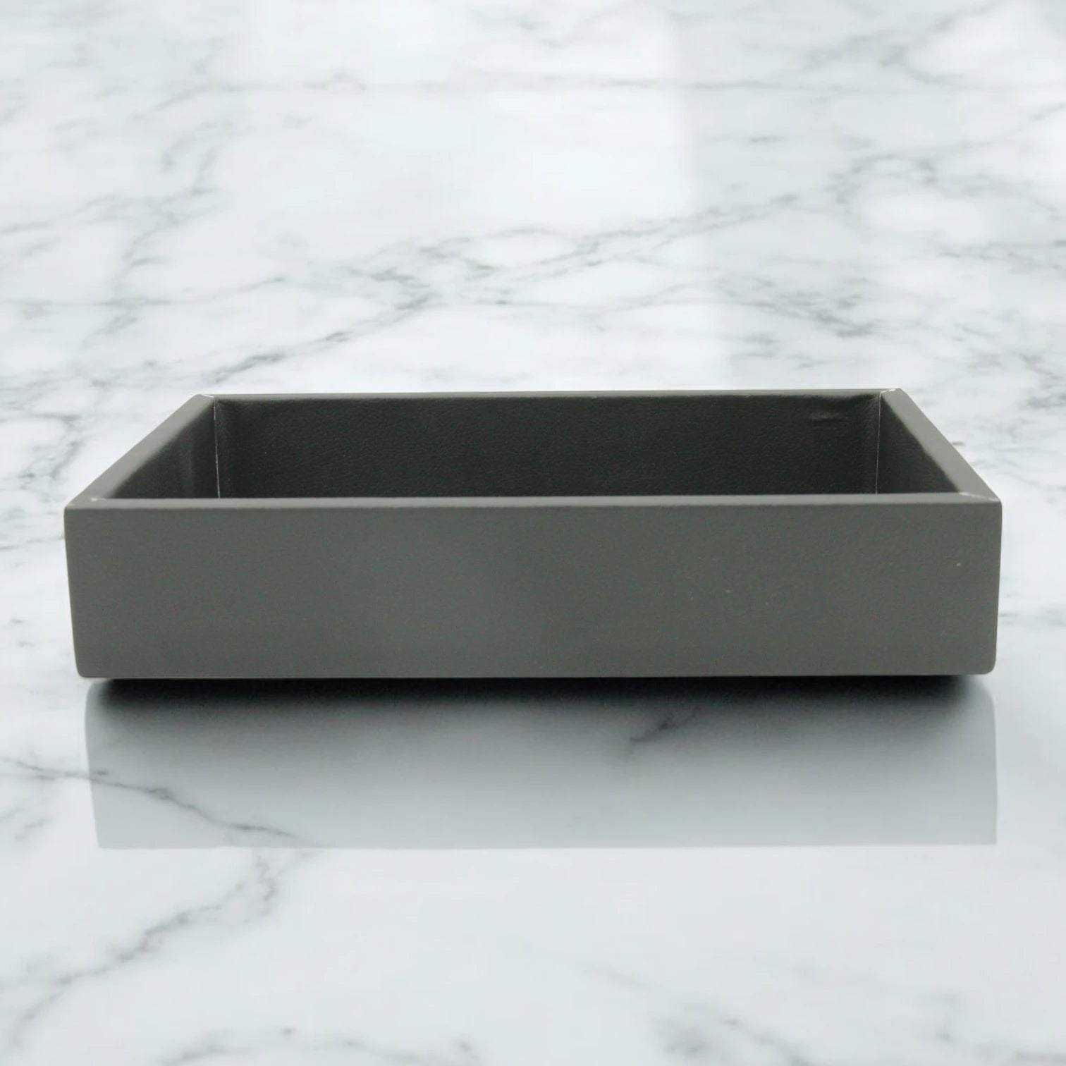 Luxury Leather Serving Tray – Organizer & Food Platter for Home, Office, Parties & Gifting - Damoo
