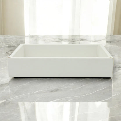 Luxury Leather Serving Tray – Organizer & Food Platter for Home, Office, Parties & Gifting - Damoo