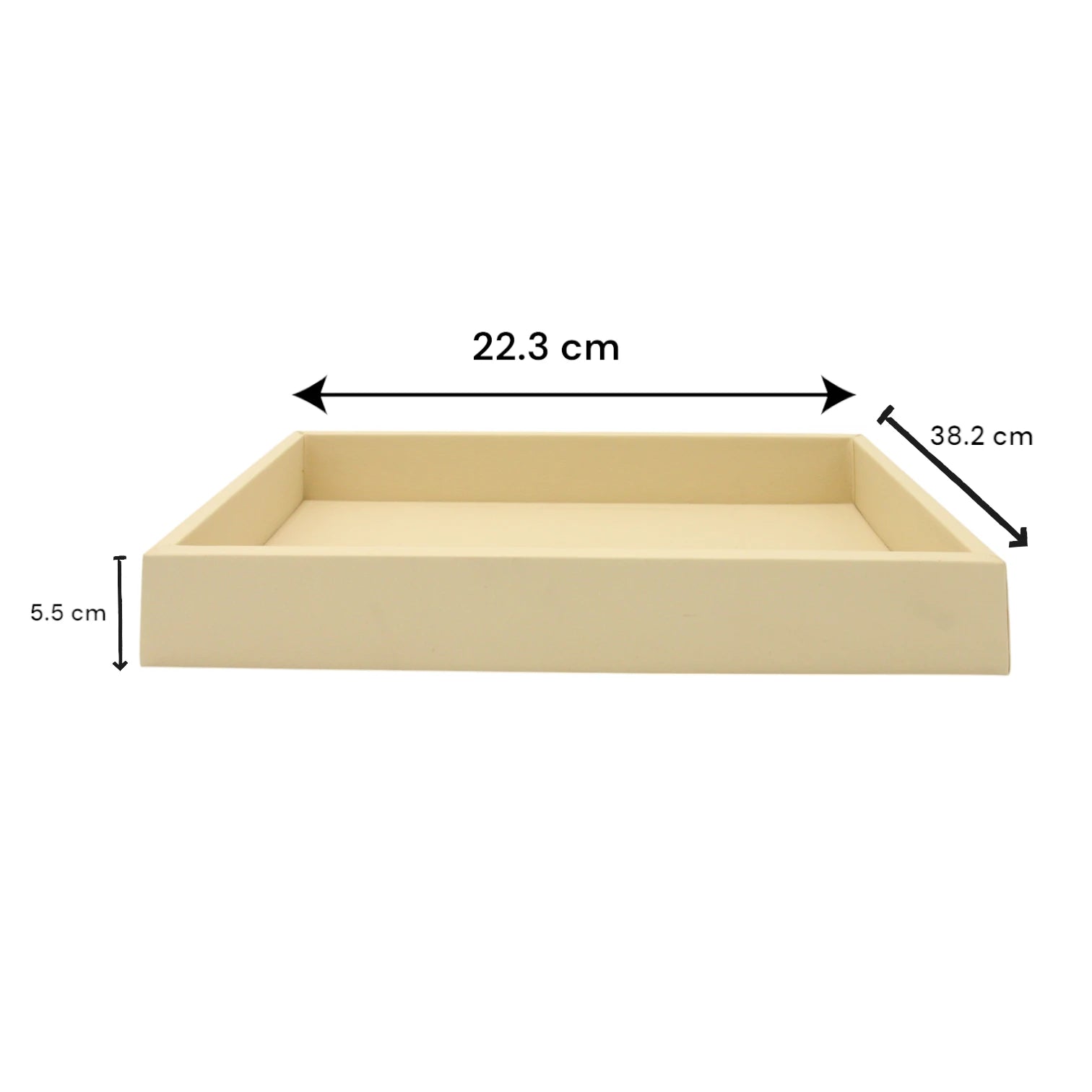 Luxury Leather Serving Tray – Tray used as a Food Platter for Home, Office, Parties & Gifting - Damoo