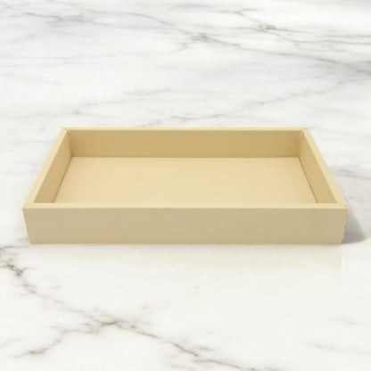 Luxury Leather Serving Tray – Tray used as a Food Platter for Home, Office, Parties & Gifting - Damoo
