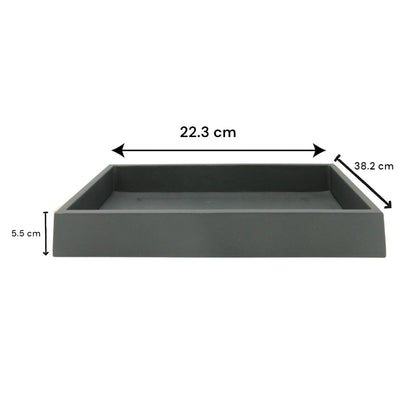 Luxury Leather Serving Tray – Tray used as a Food Platter for Home, Office, Parties & Gifting - Damoo