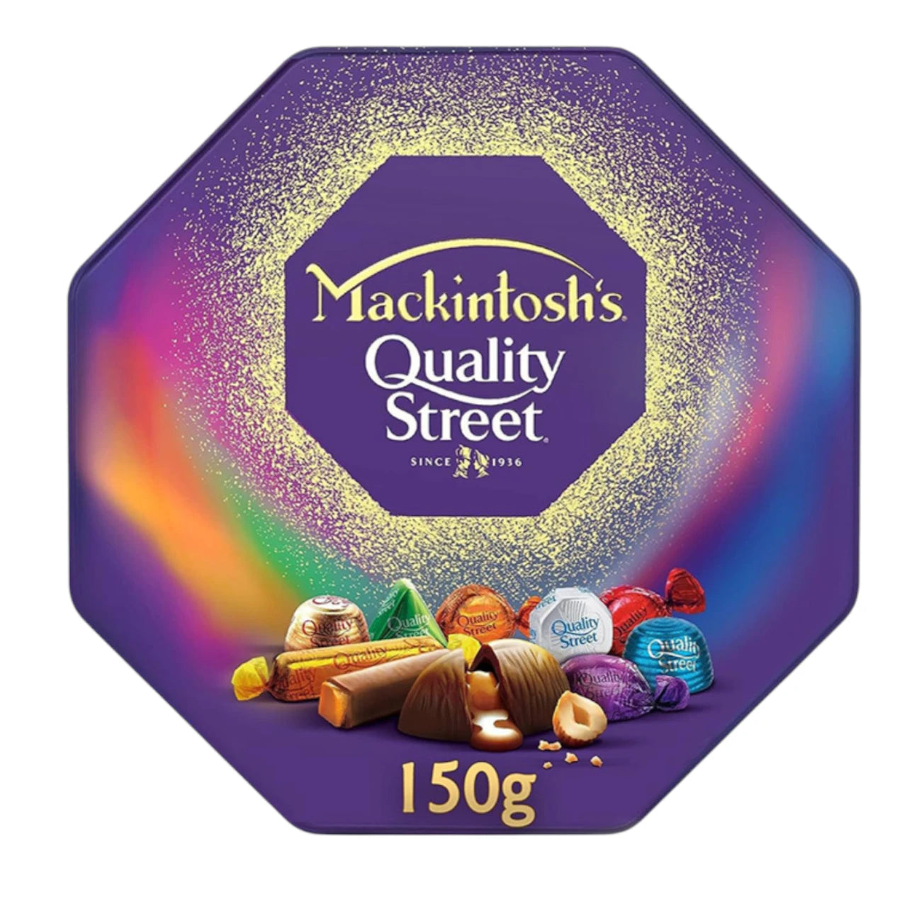 Mackintosh’s Quality Street Assorted Chocolates – 150g Mini Tin | Classic Gifting Box with Premium Chocolate Selection - Damoo