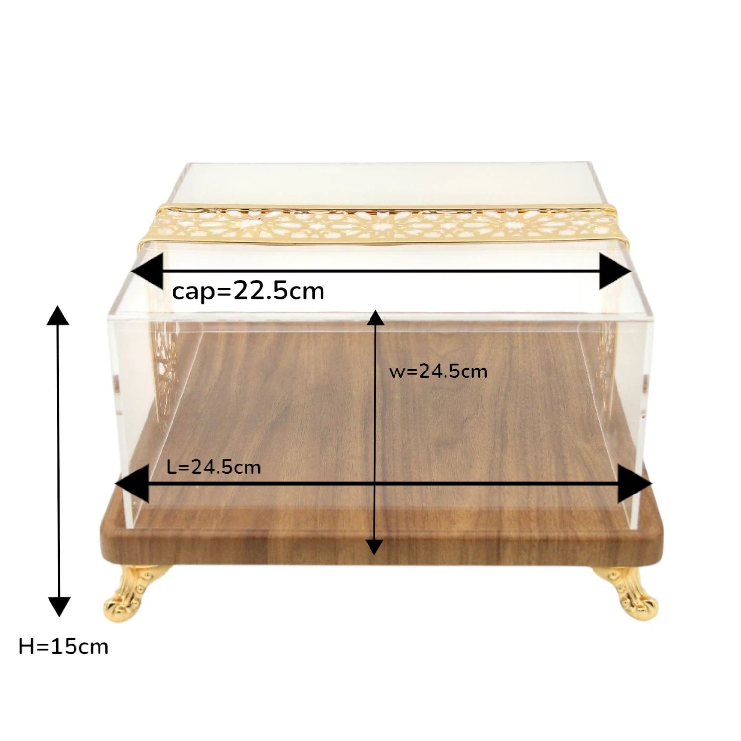 Mayflower Affordable Luxury Decorative Serving Tray – Elegant & Functional Tray for Coffee Table, Dining & Home Décor - Damoo