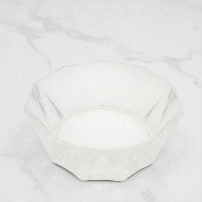 Modern Acrylic Candy Bowl with Lid – Transparent Decorative Treat Jar for Sweets, Dates, Chocolates & Snacks – Elegant Tabletop Organizer - Damoo