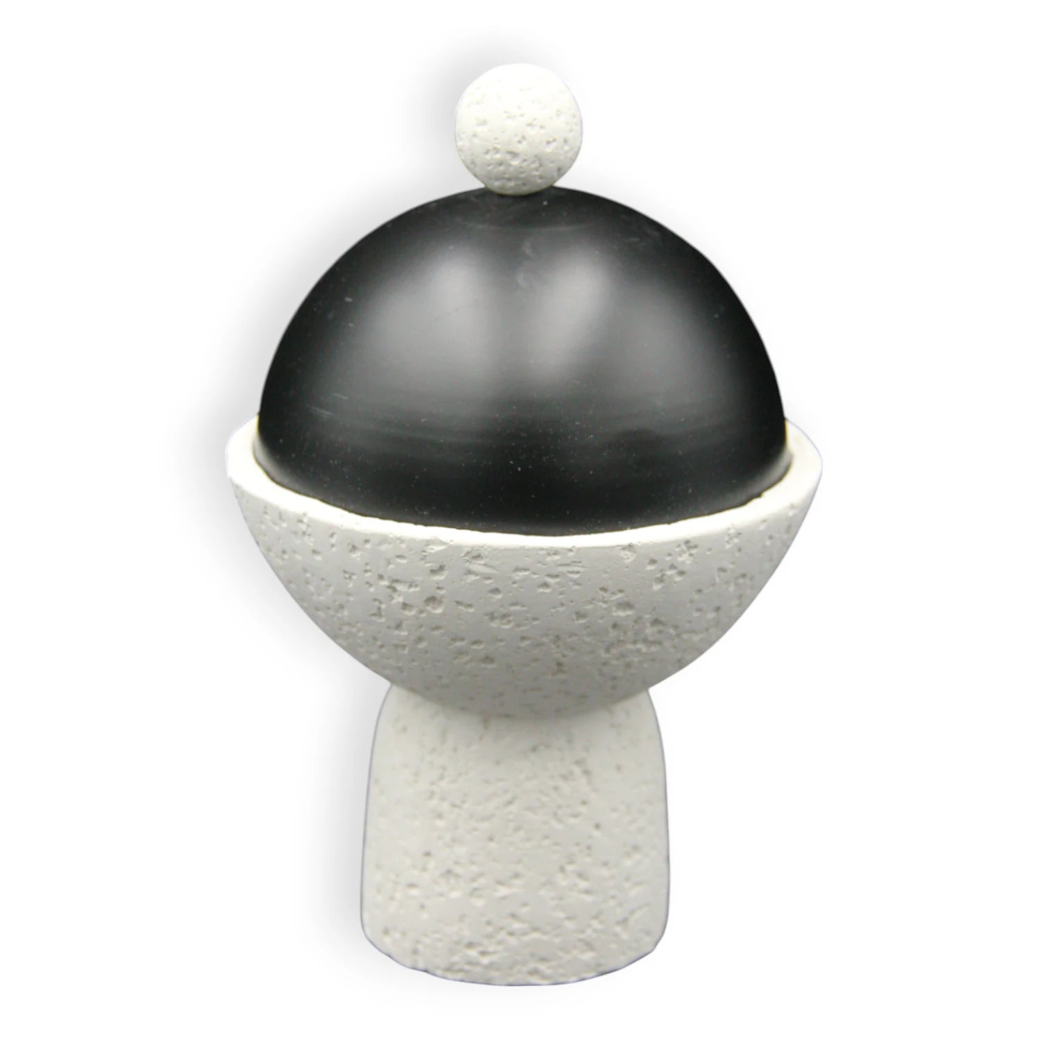 Modern Sculptural Mortar & Pestle Set – Minimalist Kitchen Tool & Home Decor Accent - Damoo