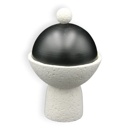 Modern Sculptural Mortar & Pestle Set – Minimalist Kitchen Tool & Home Decor Accent - Damoo