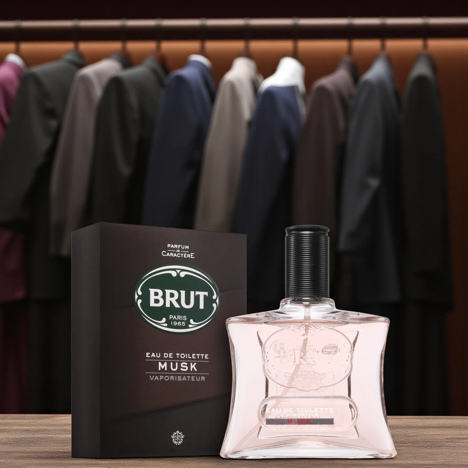 Brut Musk Eau de Toilette for Men – 100ml Spray | Long-Lasting Classic Fragrance with Natural Raw Musk Notes | Elegant & Masculine Scent for Daily Wear - Damoo