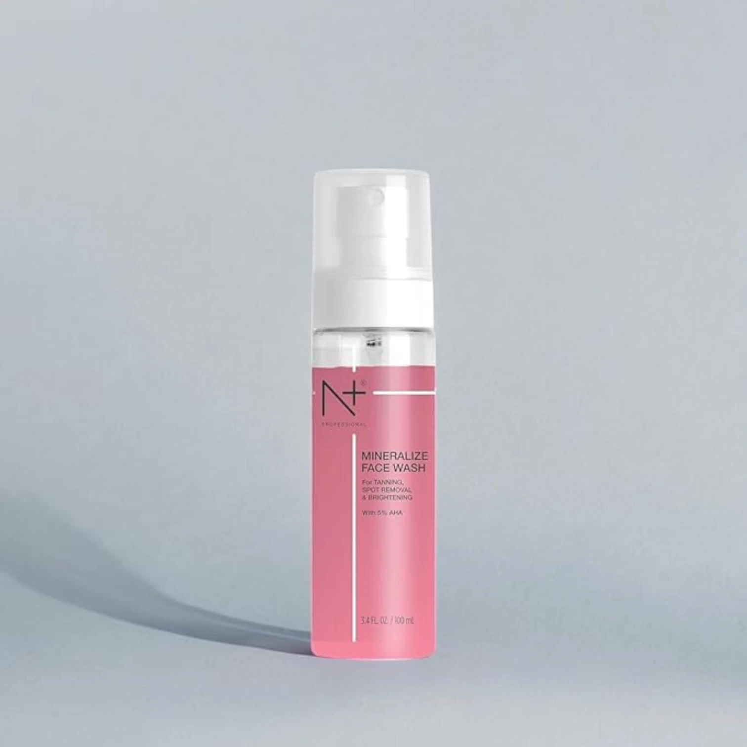 N Plus Professional Mineralise Facewash – Deep Cleansing & Hydrating Gel Cleanser with Essential Minerals – For All Skin Types – 100ml - Damoo