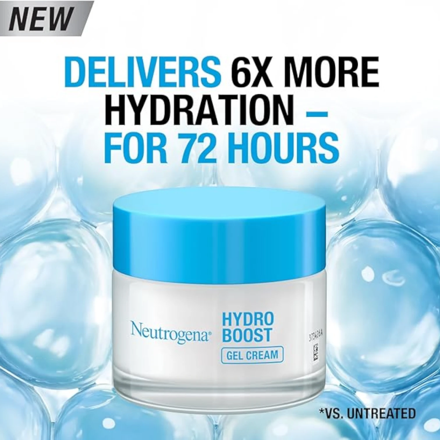 Neutrogena Hydro Boost Water Gel Face Moisturizer with Hyaluronic Acid – Intense Hydration for Normal to Combination Skin – Lightweight, Oil-Free, Non-Comedogenic – 50ml - Damoo