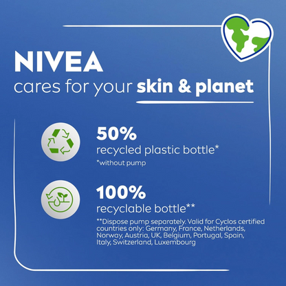 NIVEA Aloe & Hydration Body Lotion – 250 ML | 5in1 Complete Care | Deep Moisture Serum with Aloe Vera | For Normal to Dry Skin | 72H Hydration | Fast-Absorbing & Non-Greasy - Damoo