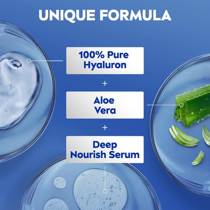 NIVEA Aloe & Hydration Body Lotion – 250 ML | 5in1 Complete Care | Deep Moisture Serum with Aloe Vera | For Normal to Dry Skin | 72H Hydration | Fast-Absorbing & Non-Greasy - Damoo