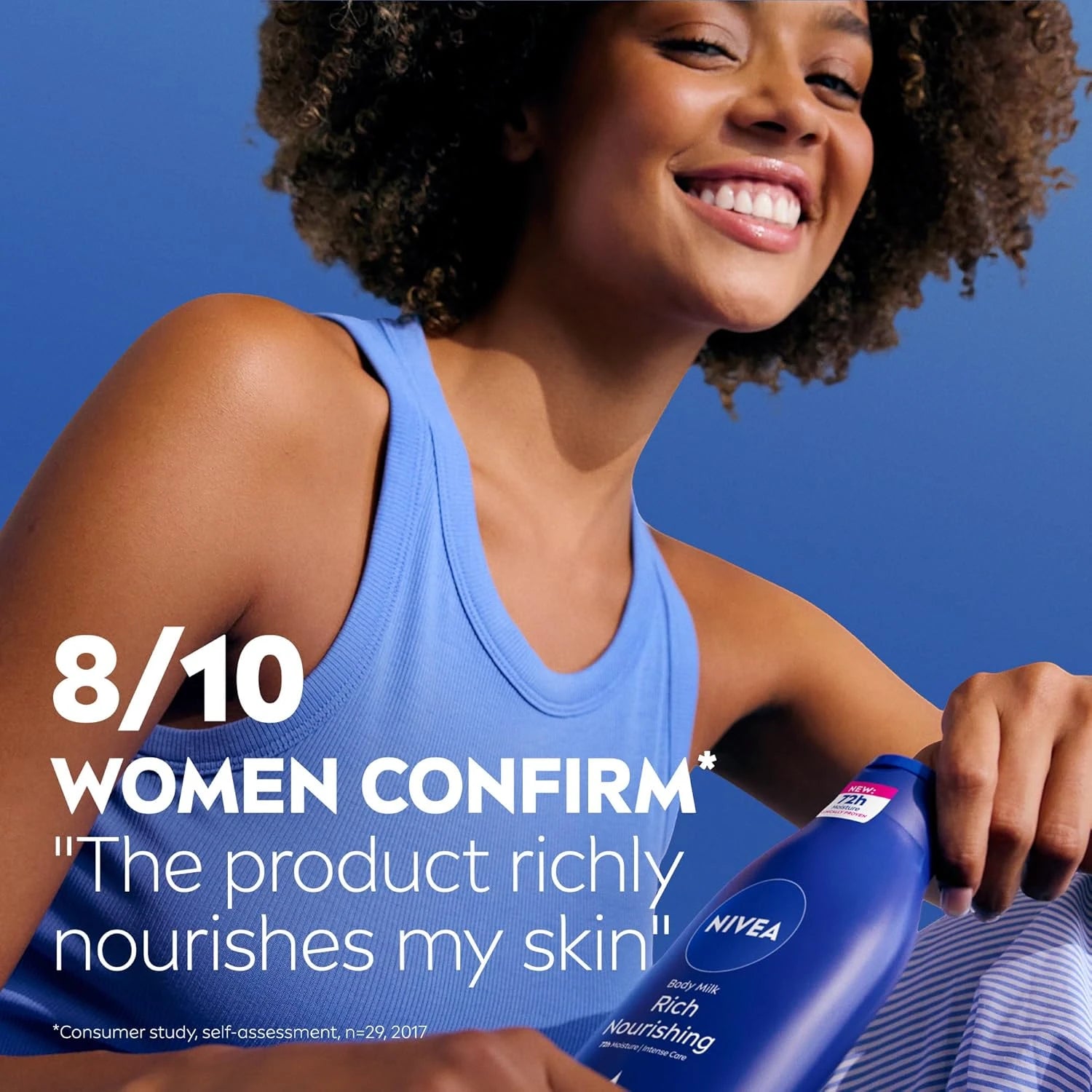 NIVEA Body Lotion for Dry to Very Dry Skin – Rich Nourishing 5in1 Complete Care with Almond Oil, Vitamin E & Deep Nourish Serum – 72H Moisture, 400ml - Damoo