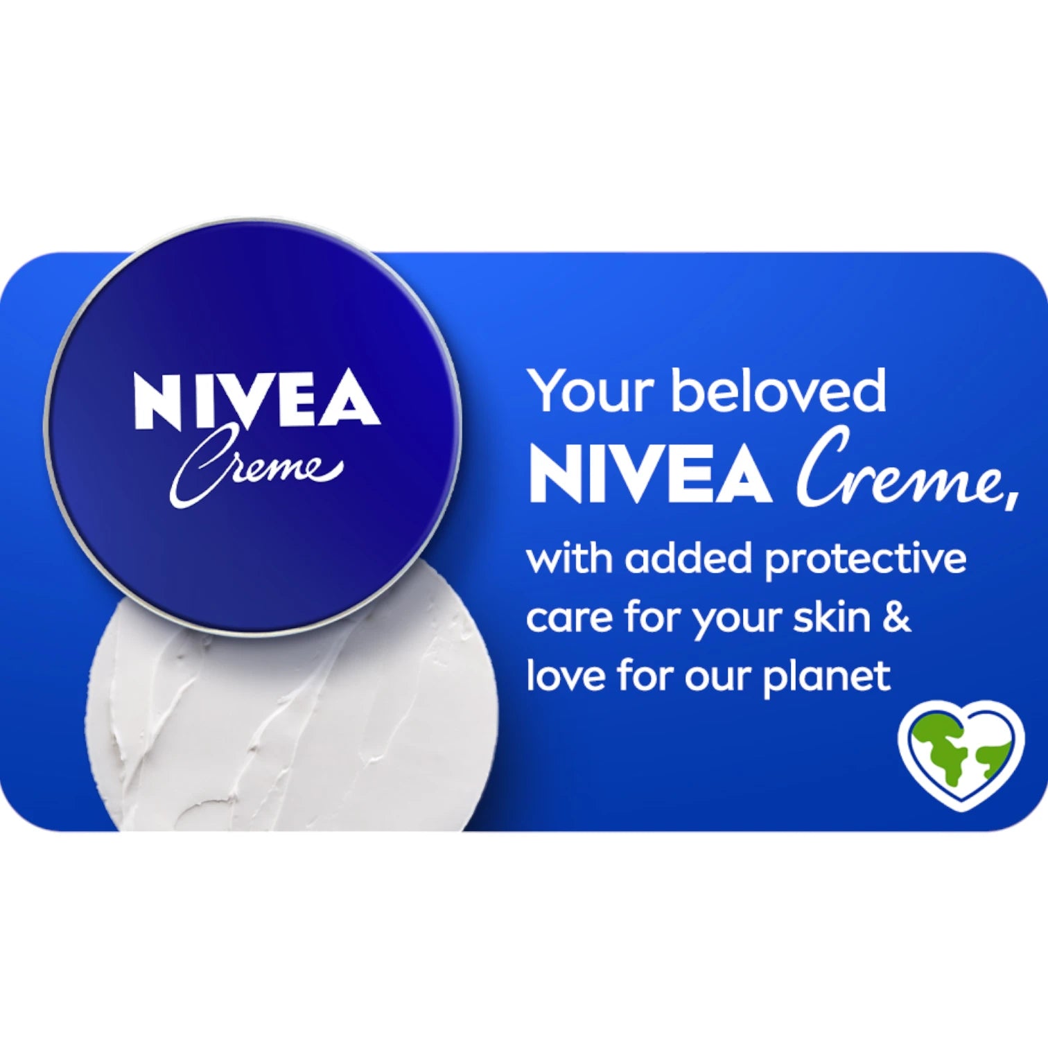 NIVEA Creme Tin Moisturizing Cream – Intensive Protective Care for Face, Hands & Body | With Eucerit, Glycerin & Panthenol | For All Skin Types | 400ml - Damoo