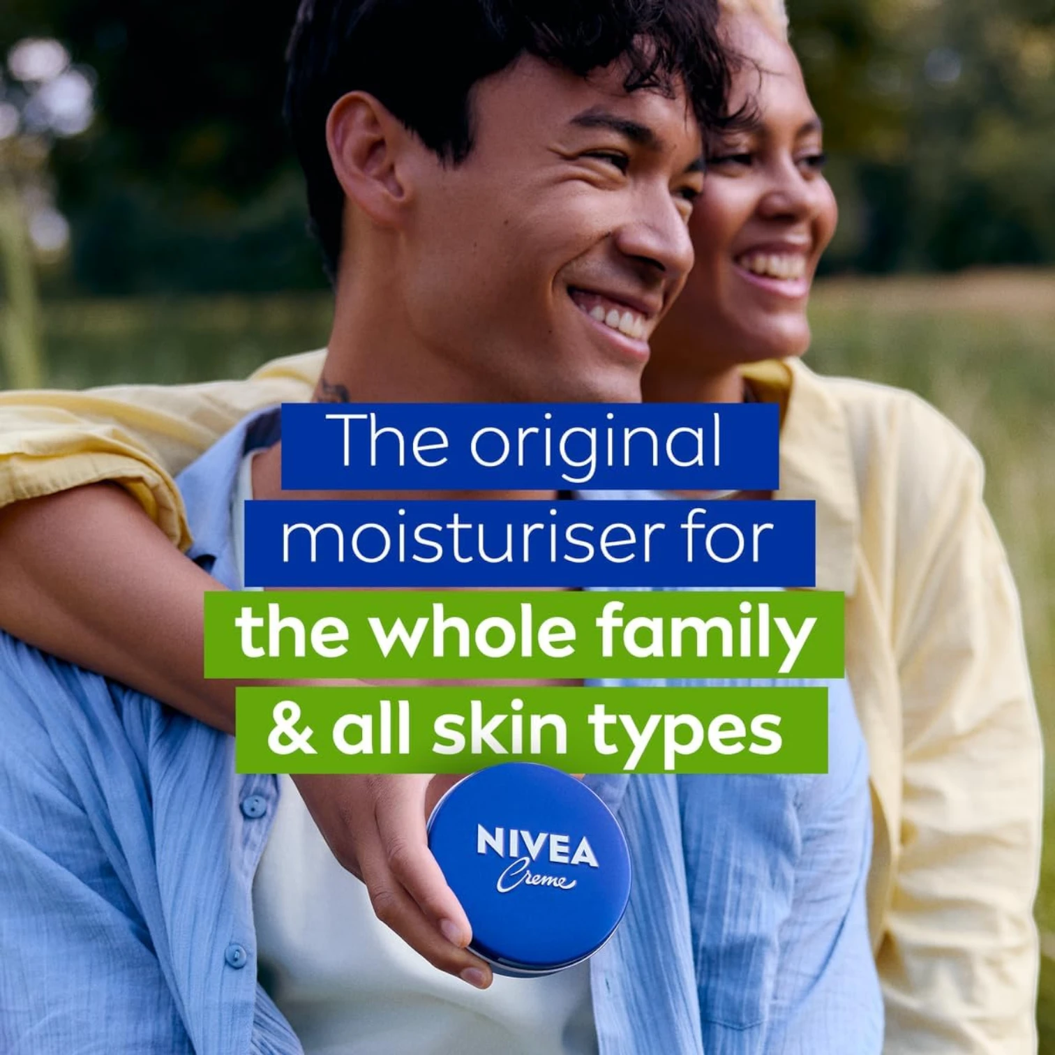 NIVEA Creme Tin Pack of 3 (150ml each) – Intensive Moisturizing Cream for Face, Hands & Body - Daily Use for All Skin Types, Paraben-Free, Dermatologically Tested - Damoo