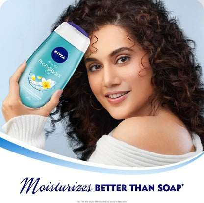 NIVEA Frangipani & Oil Shower Gel for Women 250ml – Refreshing Body Wash with Care Oil Pearls, Long-Lasting Moisturizing Formula - Damoo