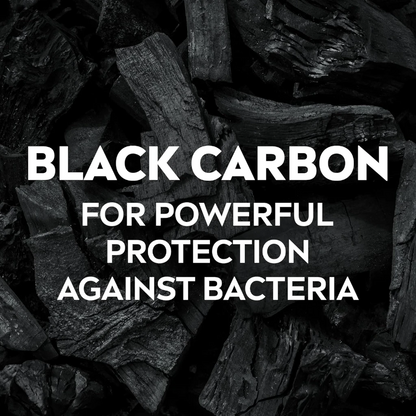 NIVEA MEN Deep Beat Black Carbon Antiperspirant Roll-on 50ml, 48H Sweat & Odour Protection, Antibacterial Formula, Wood Fresh Scent - Damoo