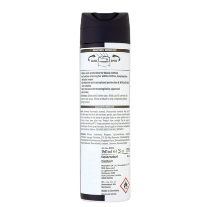 NIVEA MEN Invisible 48H Anti-Perspirant Spray 150ml – No White Marks or Yellow Stains, Aquatic Scent - Damoo