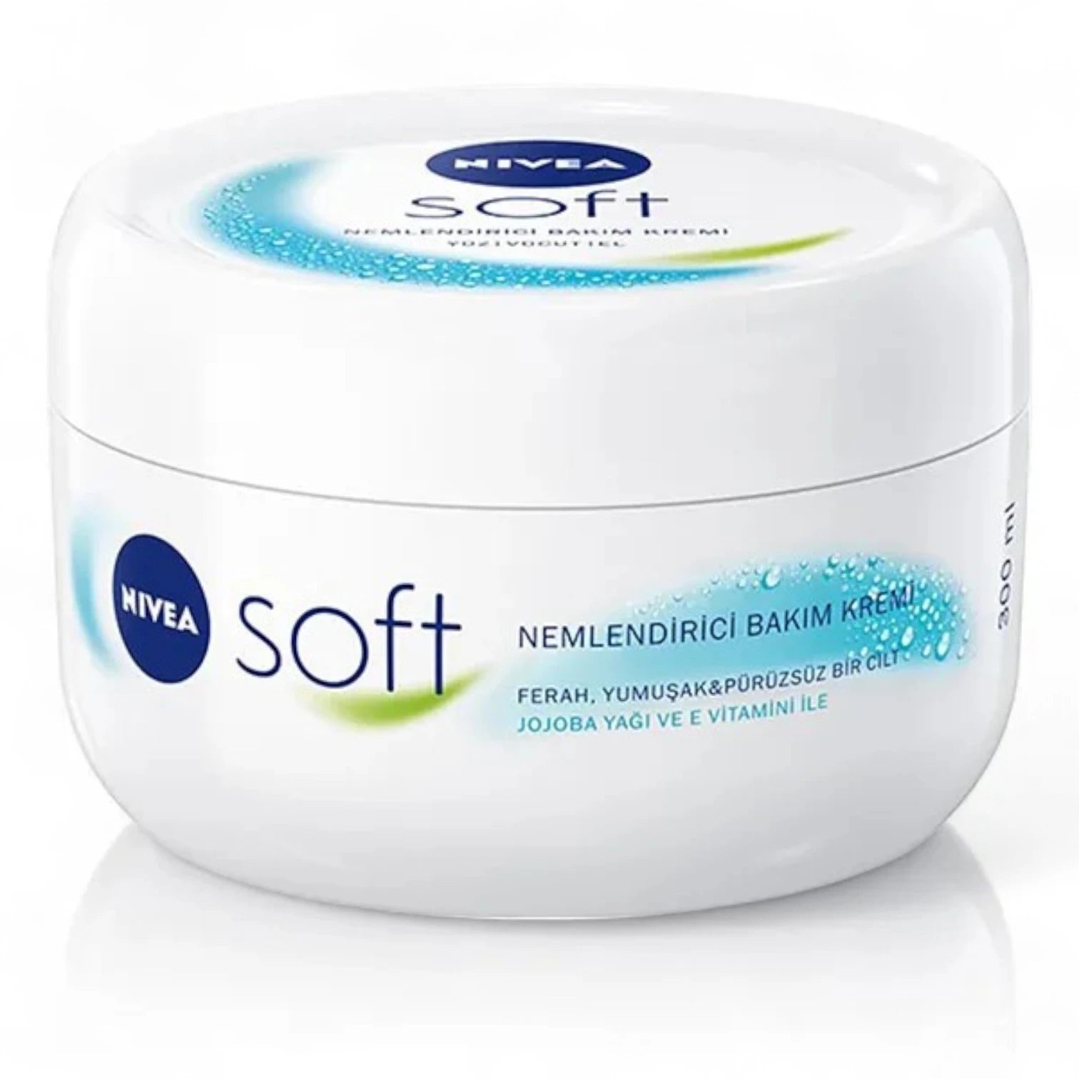 NIVEA Soft Moisturising Cream – Vitamin E & Jojoba Oil | Lightweight Face, Hand & Body Moisturizer | 50ml Travel Jar - Damoo