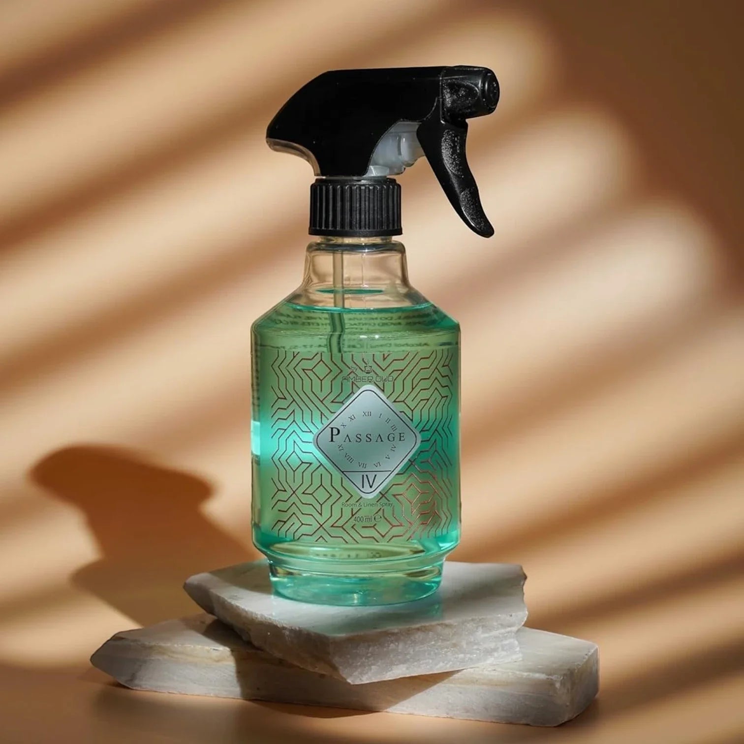 PASSAGE Air Freshener Spray – 400ml IV Scent – Long-Lasting Freshness for Home, Office, Room & Linen - Damoo