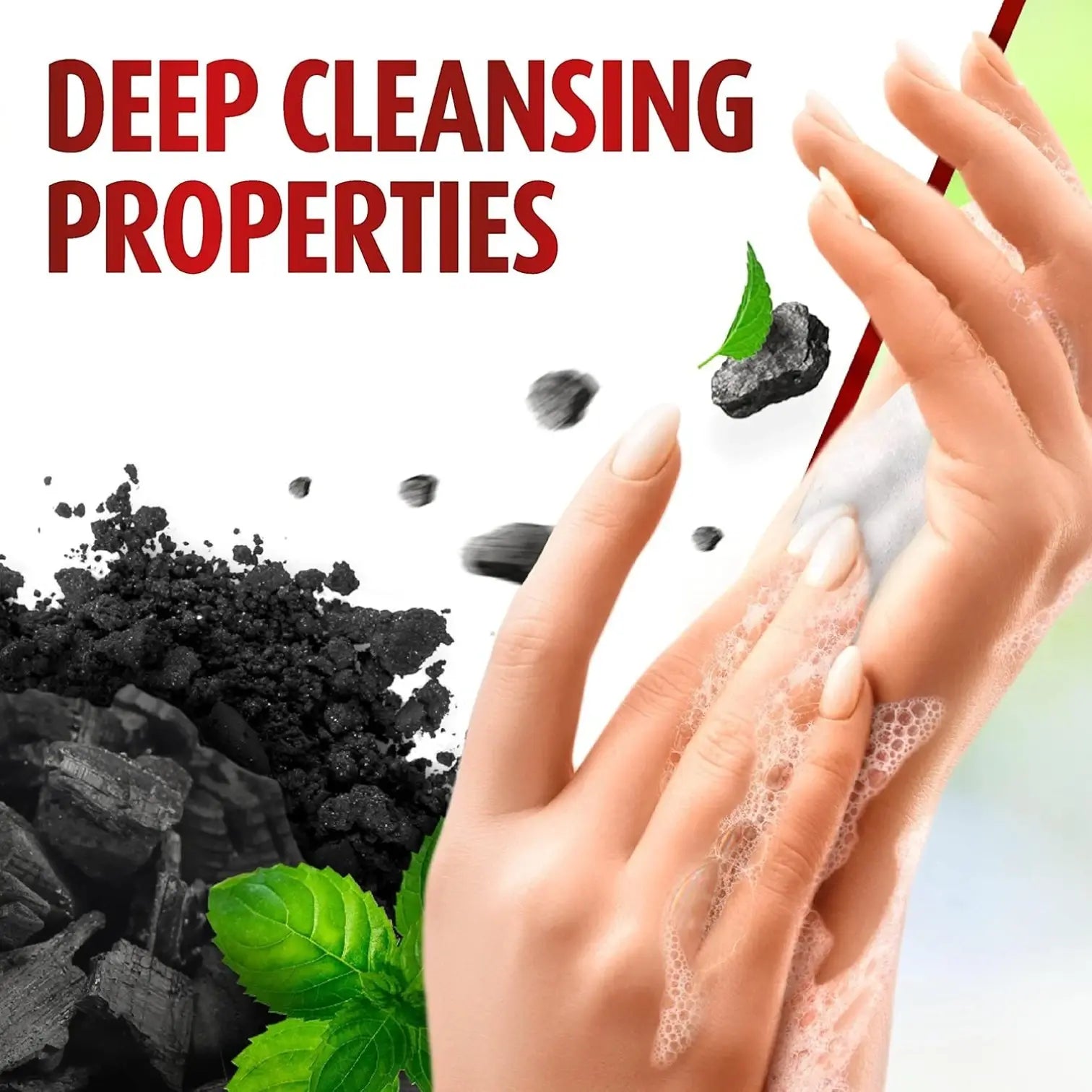Lifebuoy Anti-Bacterial Hand Wash – Charcoal & Mint 200ml with Activ Silver+ Technology – 100% Stronger Germ Protection - Damoo
