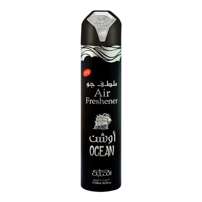 Ocean Dry Air Freshener Spray 300ml – Long-Lasting Ambery, Aquatic & Floral Fragrance for Home, Office & Car - Damoo