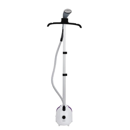 Olsenmark Garment Steamer – 1.8L Water Tank, 2000W Power, 45s Fast Heat-Up, Telescopic Pole, Clothes Hanger, Continuous Steam  , OMGS1690N – Pink - Damoo