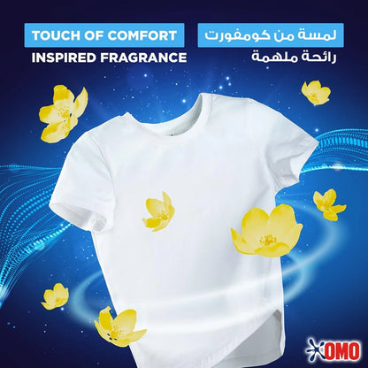OMO Semi-Automatic Powder Laundry Detergent – Active Formula – Floral Scent – 100% Stain Removal in 1 Wash – Deep Cleaning & Long-Lasting Freshness – Twin Pack Offer (Same Size x2) - Damoo