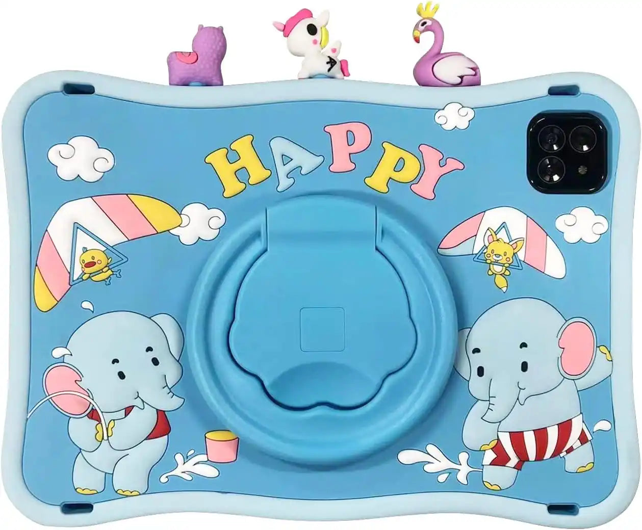 OTEETO TAB 10 Kids Tablet 10.1" HD, 6GB RAM + 128GB Storage, Android 13, Dual SIM, 8000mAh, Parental Control – Pink Kid-Proof Case Included - Damoo