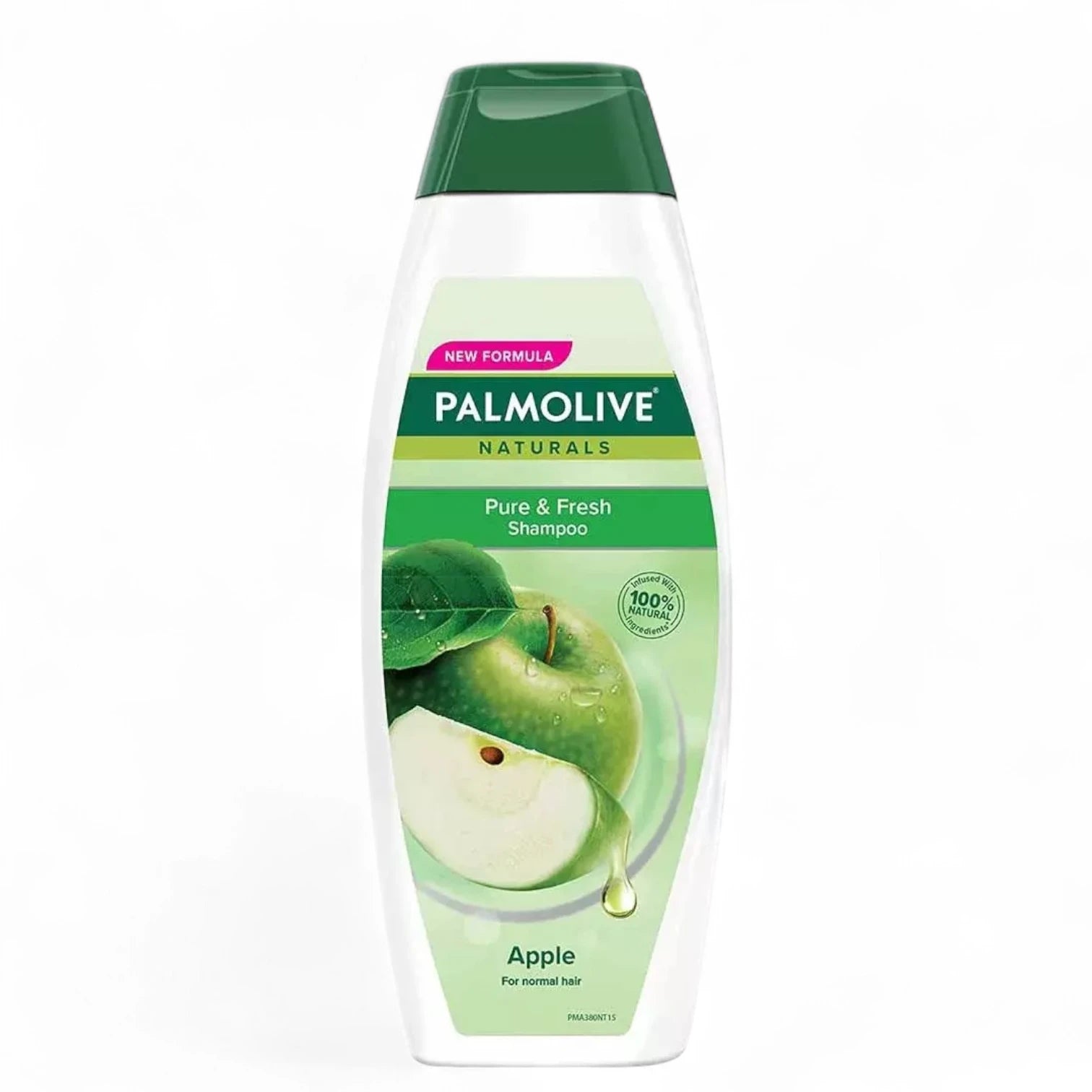 Palmolive Pure & Fresh Apple Shampoo | For Normal Hair | With 100% Natural Ingredients | 380ml - Damoo
