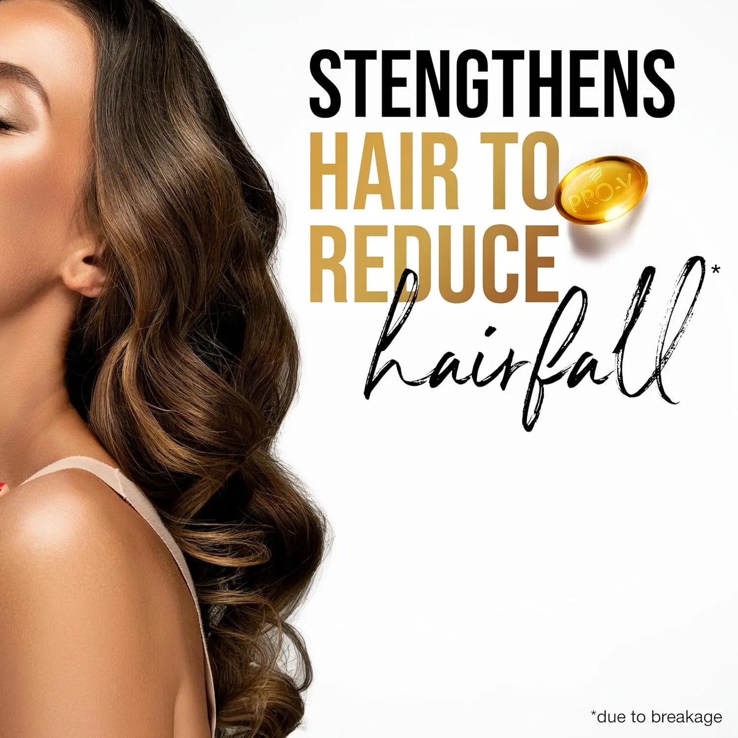 Pantene Pro-V Anti Hair Fall Shampoo 1000ml – Strengthens Hair, Reduces Breakage & Hair Fall | For Damaged Hair | Daily Use - Damoo